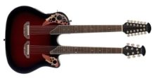 guitare électro acoustique ovation double manche ces225-rrb