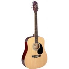 guitare dreadnought stagg sa20d nat