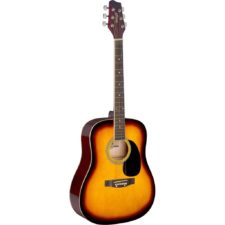 guitare dreadnought stagg sa20d snb