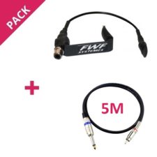 micro violon alto cable 6 mètres