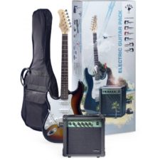pack guitare électrique stagg 250lhsb