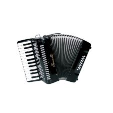 accordéon chromatique 16 basses serenelli y1625bk