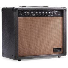 amplificateur guitare acoustique stagg 40 aa r eu