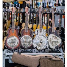 Guitare résonateur bluegrass