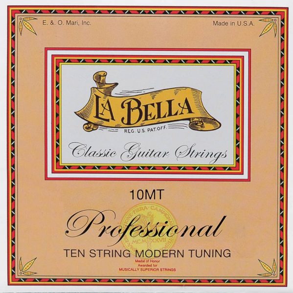 jeu de cordes classique la bella pour guitare 10 cordes