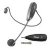 micro casque sans fil stagg suw 12h-bk