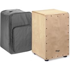 cajon stagg caj-50m-n avec housse