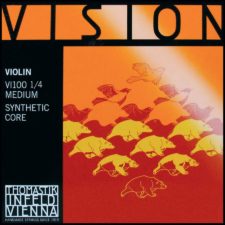 jeu de corde violon thomastik vi100 14 pour violon un quart