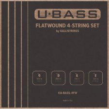 jeu de cordes galli ka-bass-4fw pour basse ukulele