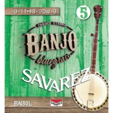 jeu de cordes light pour banjo savarez bn80l