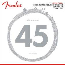 jeu de cordes pour basse électrique 4 cordes fender f-7250ml