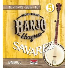 jeu de cordes savarez custom light banjo bn80cl