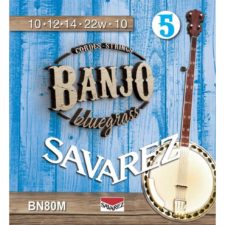 jeu de cordes savarez medium banjo bn80m