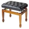 banquette piano de concert pb85 noyer mat avec pelote anti feu