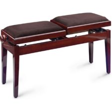 banquette piano double pb245 acajou verni