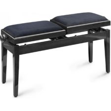 banquette piano double pb245 noir verni