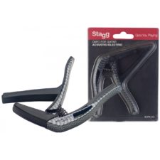 capodastre stagg courbé guitare acoustique ou electrique