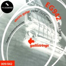 jeu de cordes guitare electrique galli g0942