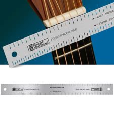 règle d'espacement des cordes instrument à cordes stewmac sm0673