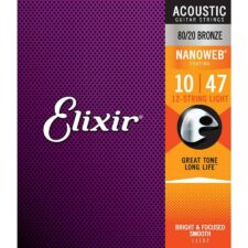 Le set de cordes pour 12-cordes avec Nanoweb d'Elixir 11152 est spécialement conçu pour apporter à votre guitare 12-cordes une durabilité à long terme sans compromettre la qualité du son.
