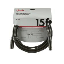 Le câble de microphone de la série professionnelle Fender 990820018 propose une fidélité sonore exceptionnelle pour les performances live et en studio grâce à sa conception robuste et ses connecteurs de haute qualité.