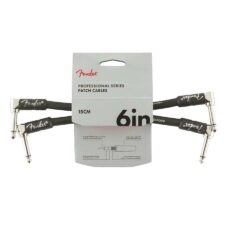 Le câble patch séries professionnelles de chez Fender 990820023 assure une connexion fiable et sans bruit entre pédales d'effets ou autres appareils audio, avec une qualité de signal préservée.