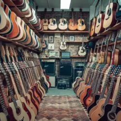 Un paradis pour les musiciens : 10 000 guitares sous le même toit !
