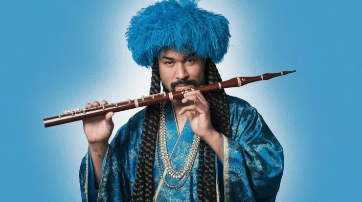 Il reprend Ce Rêve Bleu… mais à la flûte orientale. Le résultat est IN-CRO-YABLE
