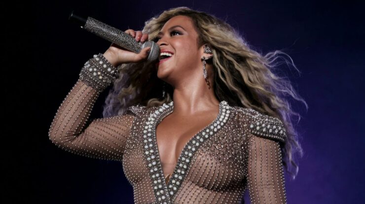 Beyoncé en concert à Paris