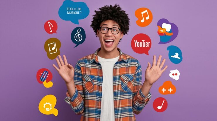 École de musique ou YouTube ?