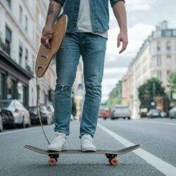 Fabriquer une guitare électrique à partir d’un skateboard : possible ou gadget ?