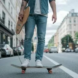 Fabriquer une guitare électrique à partir d’un skateboard : possible ou gadget ?