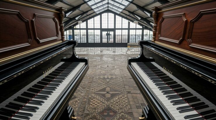 Pourquoi de plus en plus de pianos apparaissent dans les gares ?