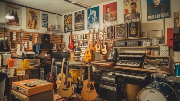 Ce magasin de Saint-Malo liquide tout : des instruments à -70% avant fermeture !