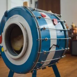 Cette instru de malade à été fait avec... une machine à laver