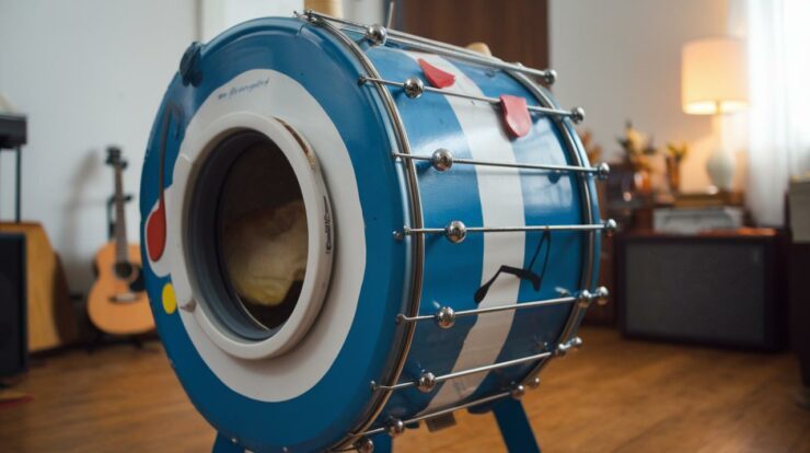 Cette instru de malade à été fait avec... une machine à laver