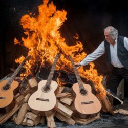 Incroyable : ce luthier malouin brade ses guitares avant de tirer le rideau