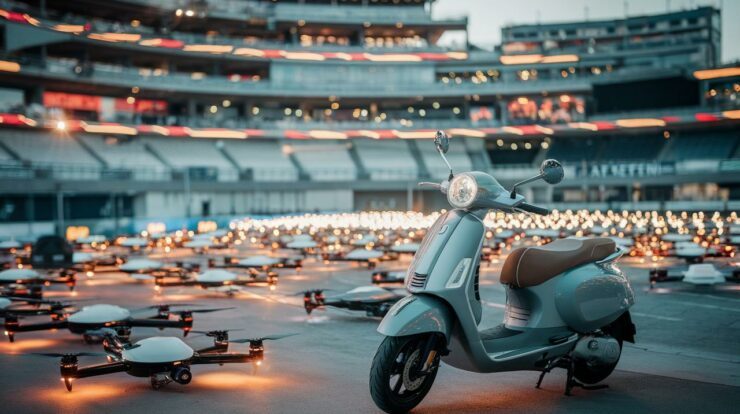 200 drones, un scooter, et JUL : le show au Vélodrome qui dépasse l’imagination