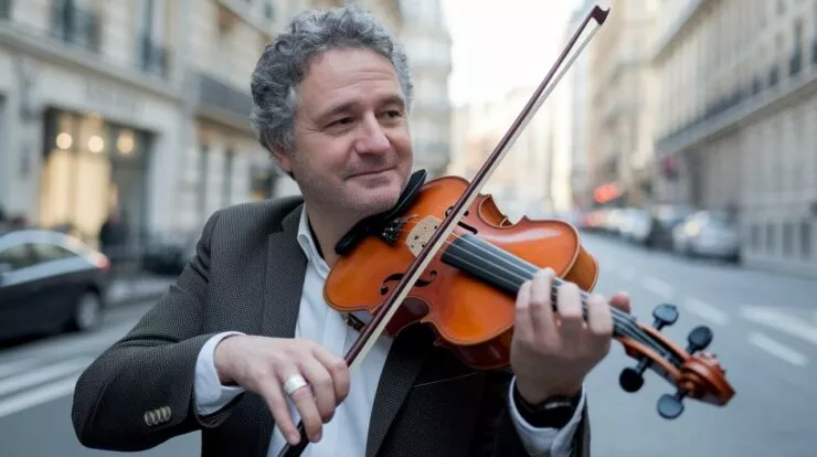 Il joue du violon dans la rue… et ce qui se passe ensuite est incroyable