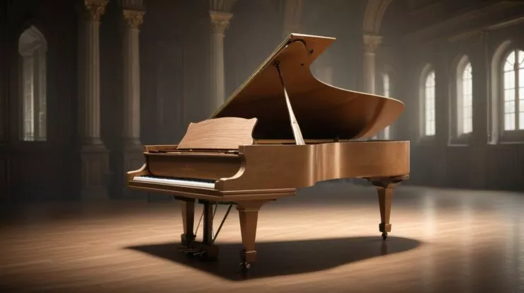Cette marque allemande produit encore des pianos de concert artisanaux