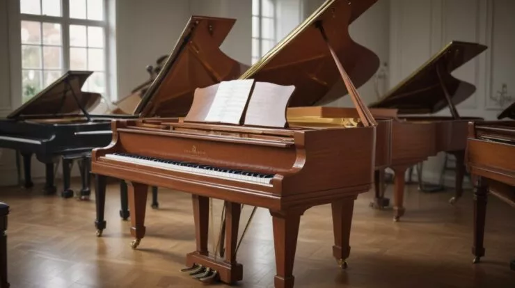 Cette marque tchèque produit 2000 pianos à queue par an