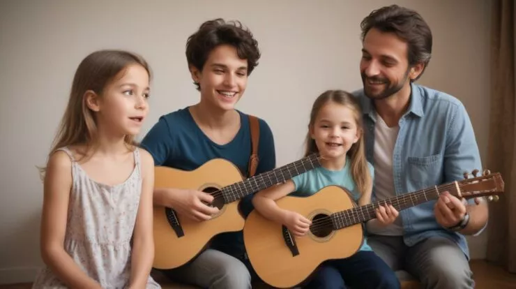Chanter en famille : l’activité simple qui booste la confiance des enfants