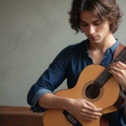 Leçon de posture : tenir correctement une guitare, expliqué simplement