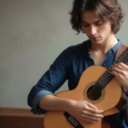 Leçon de posture : tenir correctement une guitare, expliqué simplement