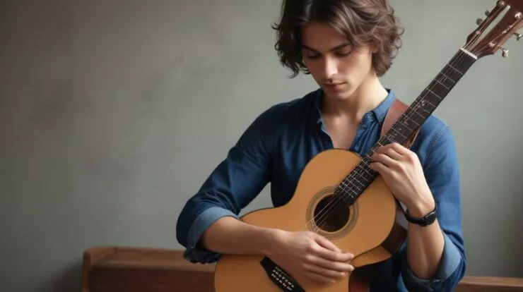Leçon de posture : tenir correctement une guitare, expliqué simplement