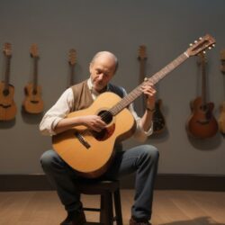 La guitare de légende que peu de visiteurs remarquent au Musée de la Musique