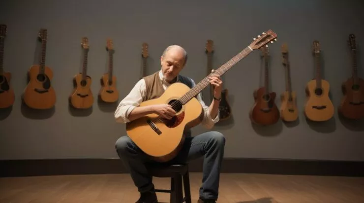 La guitare de légende que peu de visiteurs remarquent au Musée de la Musique